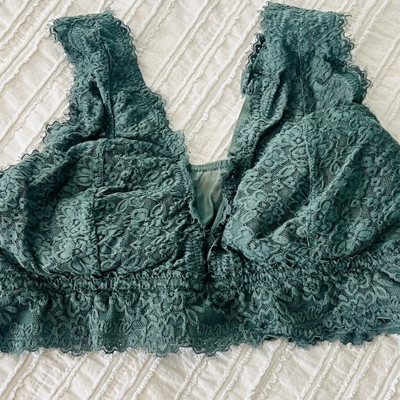 EUC Aerie Lace Intimates Bralette set of 5 - Picture 2 of 6